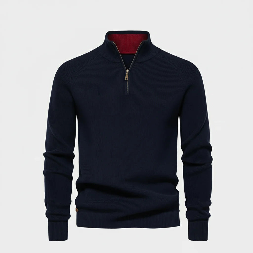 Zip Neck Pullover